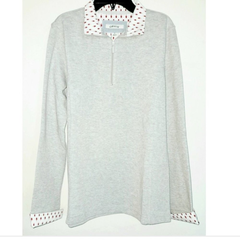 Orvis Women's Shirt- Heather Grey, Size Small